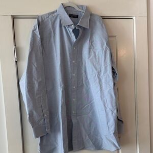 Classic Blue Men's Dress Shirt